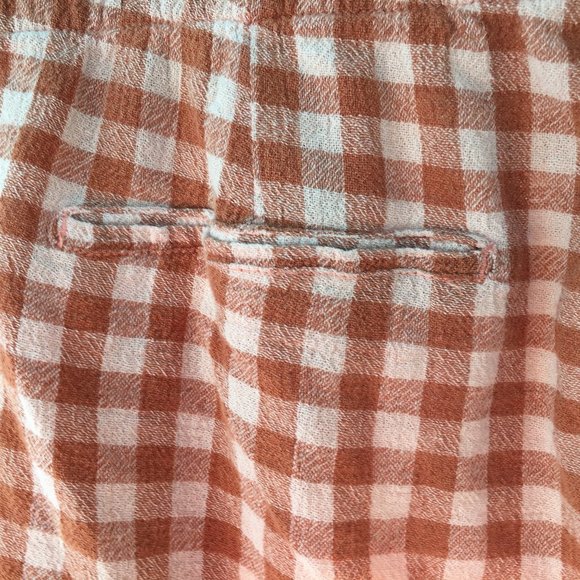 Gingham Plaid Shorts - Picture 3 of 4